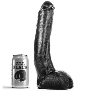Dildo realistischer Dong Curvado Schwarz 29 x 5 cm
