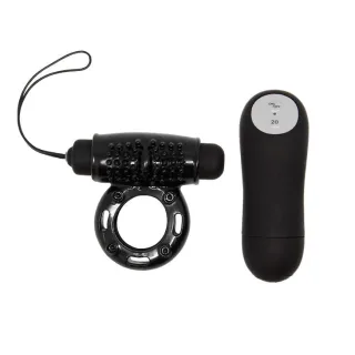 Penisring Power Ring mit Fernbedienung Schwarz
