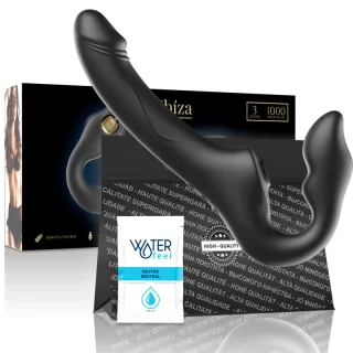 Strap-on Ibiza Technology riemenlos mit Fernbedienung Schwarz
