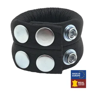 Leder-Ballstretcher verstellbar 140 g Schwarz