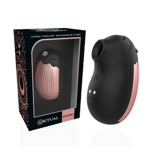 Auflegevibrator Shushu 2.0 mit Druckwellen Schwarz