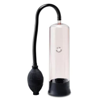 Penispumpe Rookie mit Ballpumpe Transparent