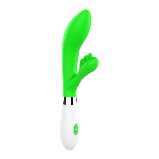 Vibrator Agave für Klitoris und Vagina Grün 13,9 x Ø 3,6 cm
