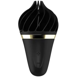 Auflegevibrator Satisfyer Spinnator Schwarz 10,4 x Ø 5,6 cm