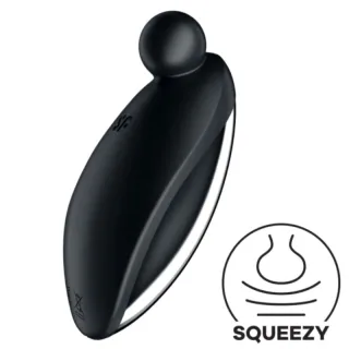 Auflegevibrator Spot On 2 mit runder Spitze Schwarz
