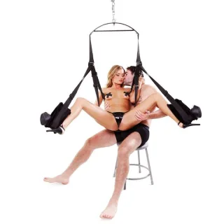 Sexmöbel Spinning Fantasy Swing Schwarz