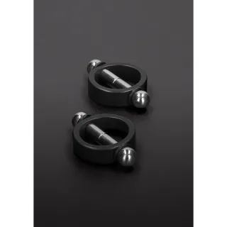 Nippelklemmen magnetisch Schwarz