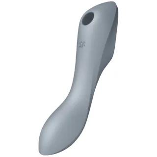 Vibrator Curvy Trinity 3 Air Pulse Grau