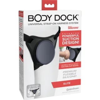 Strap-on Pipedream Body Dock Elite Harness mit Saugteller