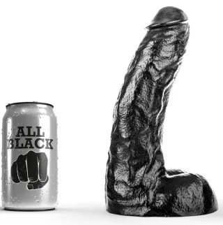 Dildo realistischer Dong Schwarz 26 x 7 cm