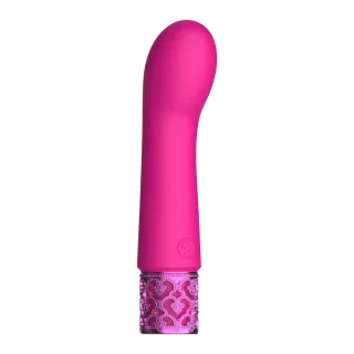 G-Punkt-Vibrator Bijou mit Akku Pink 12 x Ø 2,5 cm