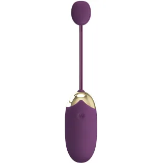 Vibro-Ei Abner mit App-Steuerung Lila 7,2 x 3,3 cm