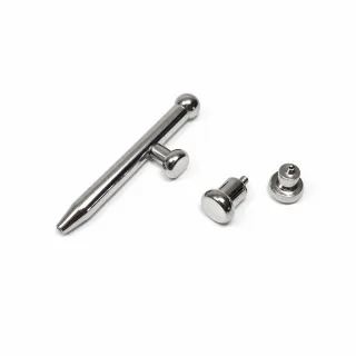 Dilator / Prinzenzepter aus Edelstahl, Prince Albert Piercing 10 mm