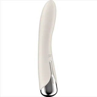 G-Punkt-Vibrator Spinning Vibe Rotator Beige 17,2 x 3,5 cm
