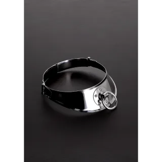 Halsband für Herren mit Verschluss Silber 16 cm