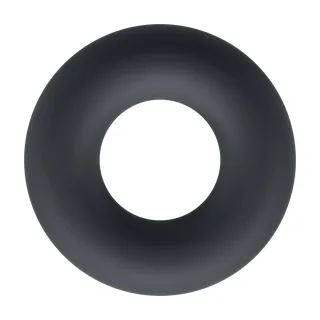 Penisring aus Flüssigsilikon Schwarz S