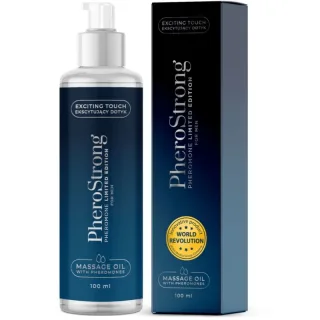 Massageöl PheroStrong Limited Edition für Männer mit Pheromonen 100 ml