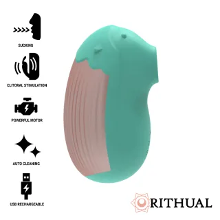 Auflegevibrator Shushu 2.0 mit Druckwellen Türkis