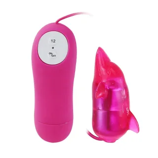 Auflegevibrator Cute Secret Dolphin Lila 6,5 x 7 cm