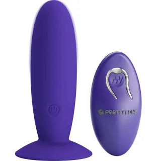 Analvibrator Pretty Love Plug mit Funkfernbedienung Violett