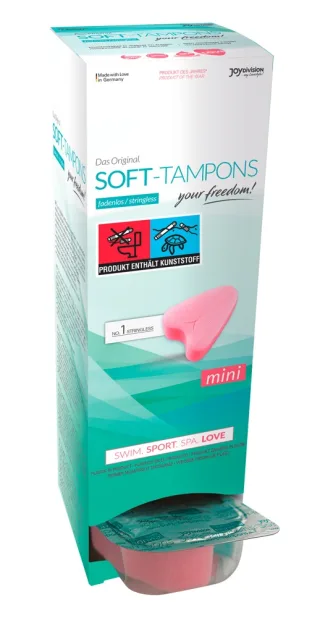 Joydivision Soft-Tampons Mini für hygienischen Intimverkehr 10 Stück