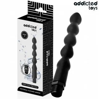 Analdusche mit Universaladapter Modell 6 Schwarz 22,5 x 2,6 cm