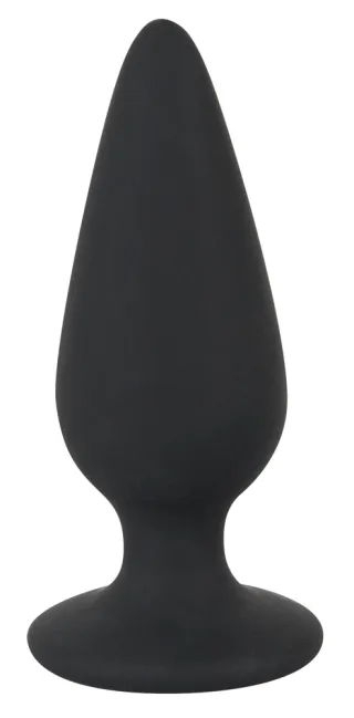Black Velvets - Analplug - sanfter Plug für Einsteiger - schwarz - M