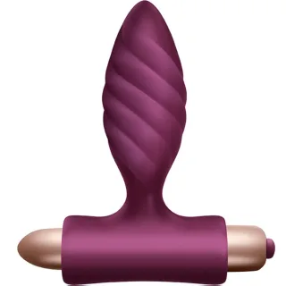 Analplug Oryx Twisted Burgund 10,3 x 9 cm
