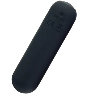 Bullet-Vibrator Splash Haha Silikon Schwarz 7,5 x 1,9 cm