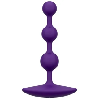 Analkette Amp mit vier Kugeln Lila 13,5 x Ø 2,6 cm