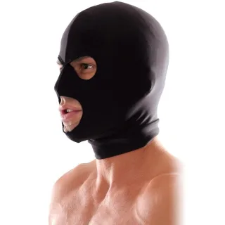 Maske Spandex 3-Hole Hood Schwarz