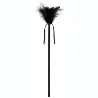 Federkitzler Marabu Schwarz 40 cm