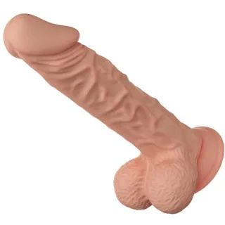 Realistischer Dildo Buraq Natur 24 x 4,6 cm