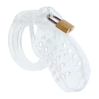 Peniskäfig Hidden Desire Extreme aus Acryl verstellbar Transparent 7 x Ø 3,4 cm