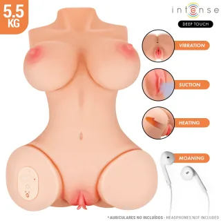 Liebespuppe Intense Deep Touch Vero Torso mit Saug-, Wärme-, Vibrations- und Stimmfunktion