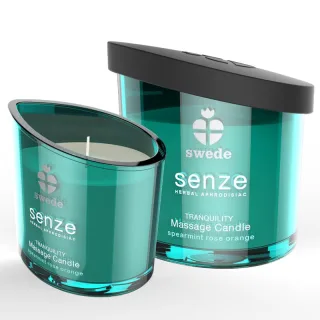 Massagekerze Senze Tranquillity Minze und Rose 50 ml
