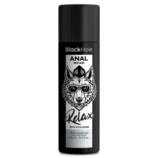 Anal-Pflegegel Black Hole Relax Repair mit Hyaluron 100 ml