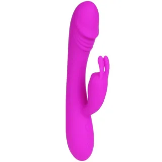 Rabbit-Vibrator Pretty Love Hunter mit 30 Modi Pink 17 x 3 cm