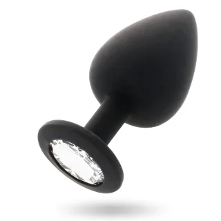 Analplug Shelki M Anal Plug Schwarz 3,5 x 8 cm