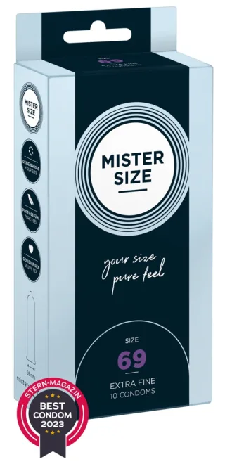 Mister Size 10 Kondome in individueller Passform 69 mm