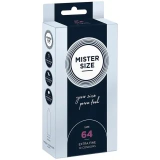 Kondom Mister Size 64 mm extra dünn 10 Stück