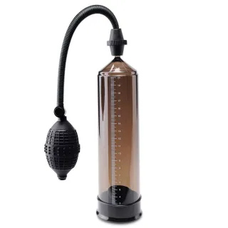 Penispumpe Euro Pump mit Messskala Rauchgrau