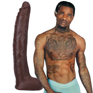 Realistischer Dildo Damion Dayski Braun 26,2 x Ø 5,1 cm