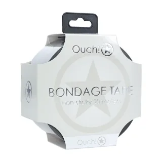 Bondage-Tape aus PVC Weiß 20 m