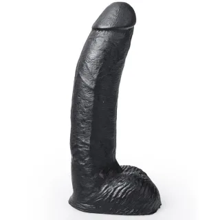 Dildo Realistischer Hung System George Schwarz 22 x 4,9 cm