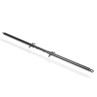 Spreizstange Ouch verstellbar mit Ringen Silber 88,5 cm