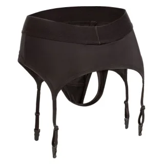 Strap-on Boundless Harness-Thong mit Strapshalter Schwarz L/XL