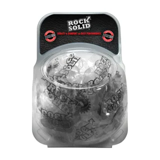 Penisring-Set 2er-Pack Nachfüllung 50 Stück Schwarz Ø 3,8 cm