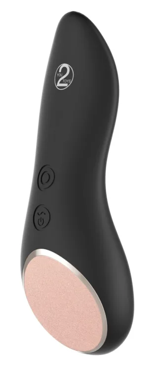 Auflegevibrator Warming Touch Vibrator Cupa Schwarz