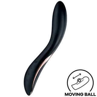G-Punkt-Vibrator Rrrolling Explosion mit Rollkugel Schwarz